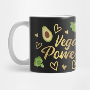 Vegan power design gift idea Mug